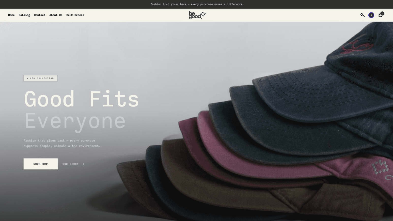BeGood — Shopify Theme