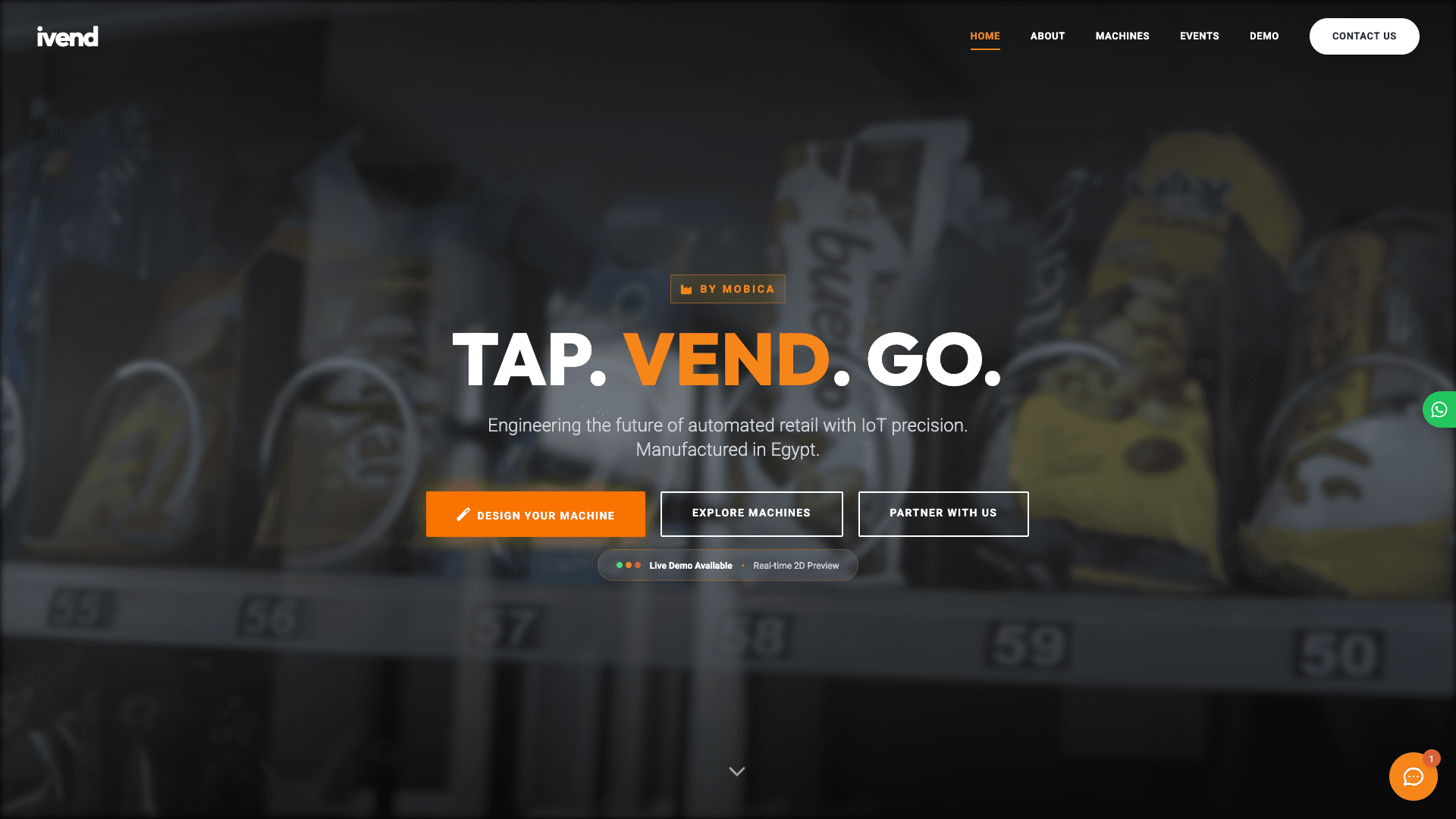 ivend — React